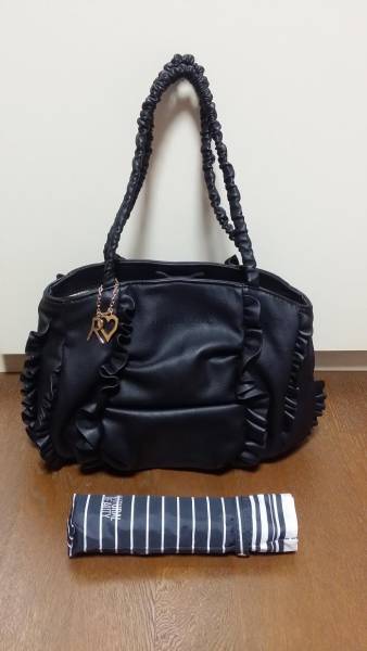 ■（送料無料）美品レベッカテイラーバッグ（ブラック）■