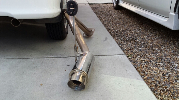 バモス　HM2 ウィルズウィン　Wirus Winマフラー