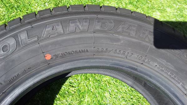 新車外し ヨコハマ ジオランダーG91　225/65R17 4本_2