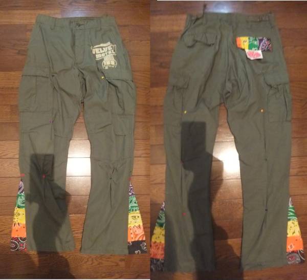 VelvetMotel ヴェルヴェット ベルベット モーテル カーゴパンツ