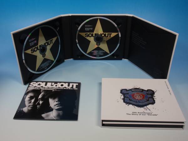 即決】SOUL'd OUT Decade 完全生産限定盤 BOX仕様 CD DVD 音楽 さ行