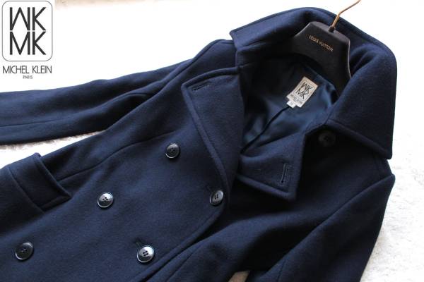 美品！MK ミッシェルクラン 大人デザイン アンゴラ混 コート♪