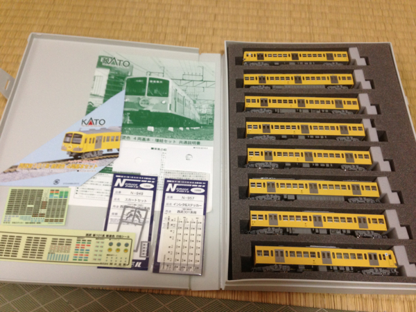 ☆KATO 西武 新101系加工 301系 8両セット ブランドマーク付☆(私鉄