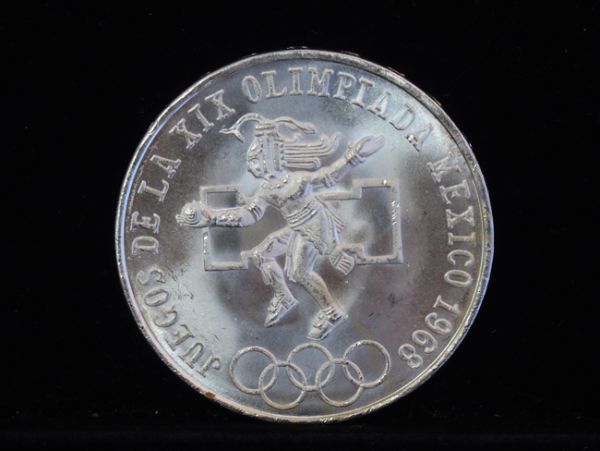 ★メキシコ オリンピック 銀貨 25ペソ 1968年　４枚★