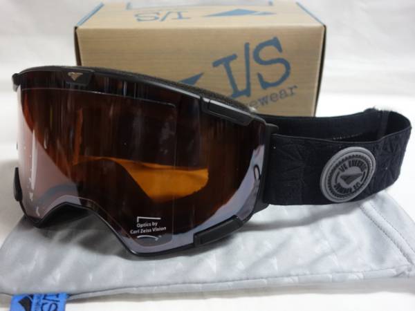 15 IS EYEWEAR アイエス 新品★CREW/MATTE BLACK MIRRORレンズ