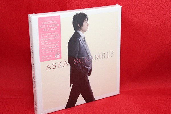 ★新品★未開封★ASKA/アスカ/SCRAMBLE/CD＋Blu-ray/チャゲ&飛鳥