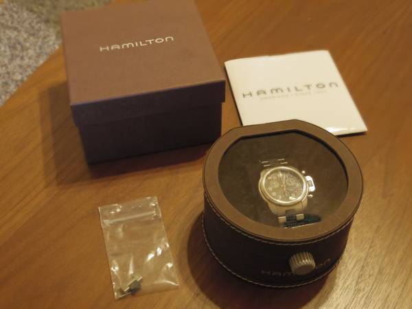 HAMILTON　ハミルトンカーキアクション　クロノグラフ_3