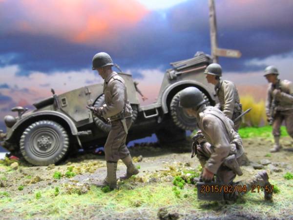 タイトルは索敵、（ジオラマ）