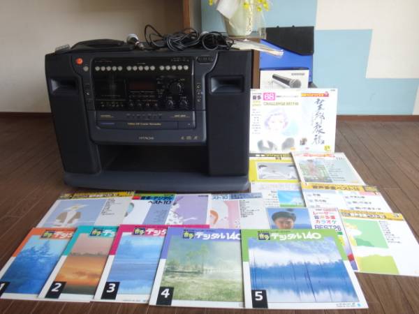 日立【レーザーカラオケシステム LKS-2900V】演歌用ディスク付