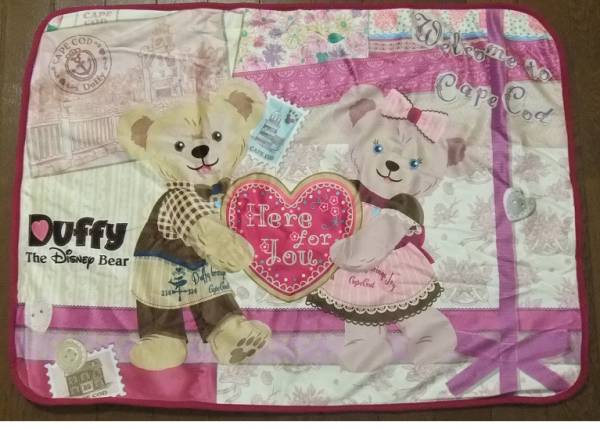 【新品】ディズニー ダッフィーブランケット シェリーメイ　_1