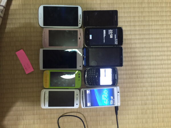 スマホジャンクまとめ売り　10台とおまけ1台 スマートフォン ジャンク10台セット 超お得！！