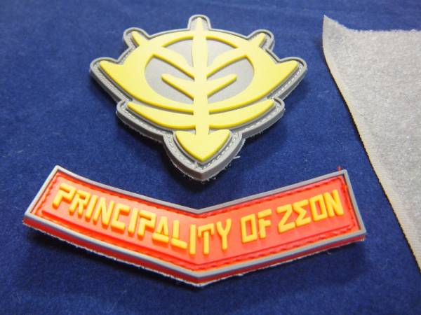 ZEON軍・ジオン軍・ＰＶＣパッチ・袖章★ガンダム・２枚１セット_2
