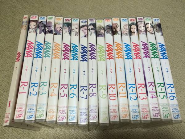 Dvd アニメ Nana Dvd 16巻セット な行 売買されたオークション情報 Yahooの商品情報をアーカイブ公開 オークファン Aucfan Com