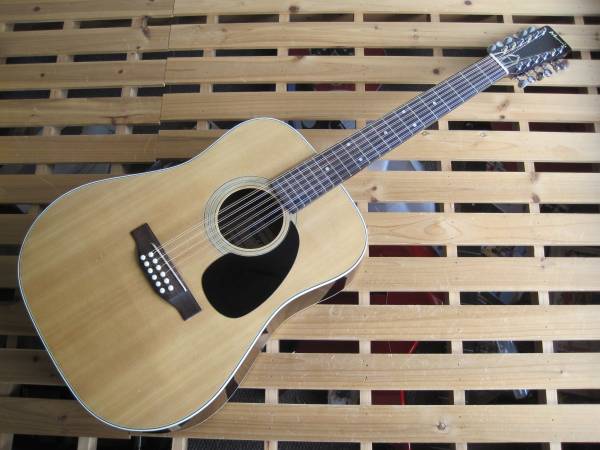 【美品】70年代ヴィンテージ モーリス 12弦 アコースティックギター B23 Morris(モーリス)B23☆12弦ギター 1970年 中古品 ヴィンテージ