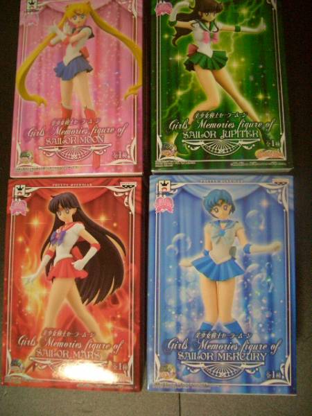 美少女戦士セーラームーン マーキュリー マーズ ジュピター ヴィーナス