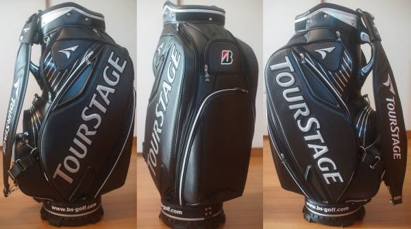 新古 ツアーステージ CBTX30 ブラック キャディバッグ　10in