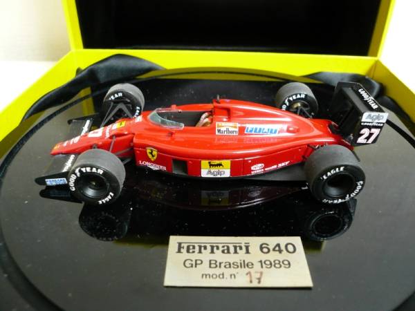 BBR 1⁄43 フェラーリ・640 ナイジェル・マンセル 1989年 F1 1/43 BBR