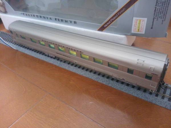 【BLI】 カリフォルニア　ゼファー　CB&Q silver maple