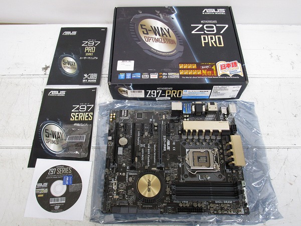 ASUS Z97-PRO マザーボード LGA1150 ジャンク #F2339i