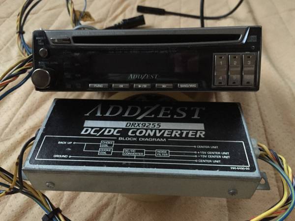 アゼスト　ADDZEST DRX-9255　アンプ、他　ジャンク扱い