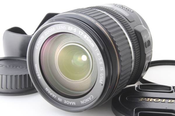 極 Canon キヤノン EF-S 17-85mm F4-5.6 IS USM オススメ(キヤノン)｜売買されたオークション情報、yahooの商品情報をアーカイブ公開 - オークファン キヤノン