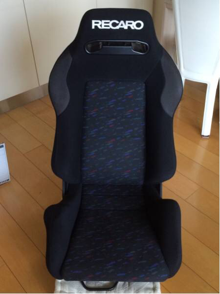 【RECARO】レカロ☆ＳＲ-3 ルマンカラー 1脚 レール付