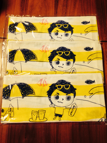 嵐★キリンメッツ兄弟 手ぬぐい★3枚セット★相葉さん、大野さん_1