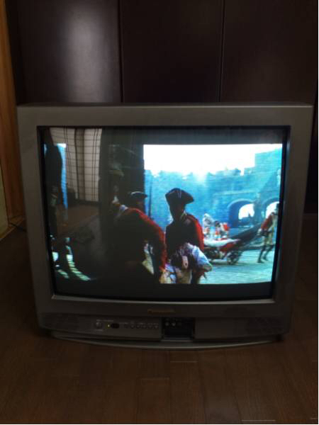 パナソニック 25インチブラウン管テレビ TH-25ZA3 動作OK(ブラウン管