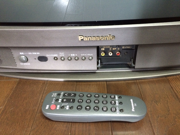 パナソニック 25インチブラウン管テレビ TH-25ZA3 動作OK(ブラウン管