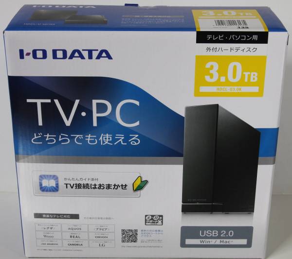 ＜新品未開封＞I・O DATA HDCL-U3.0K 3TB