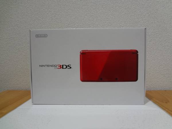 【新品・未開封】任天堂/NINTENDO　3DS　メタリックレッド