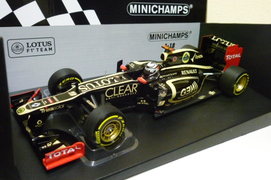 F1 1⁄18 ミニカー MINICHAMPS おもちゃ K．ライコネン 1:18 ロータス