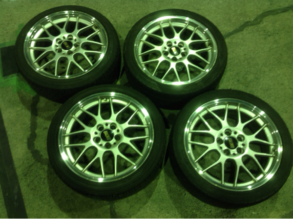ボルボ V70 用 BBS ホイール タイヤ2本バリ山 中古