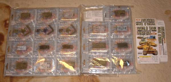ワールドタンクミュージアム Series01コンプ 19種未開封 即決