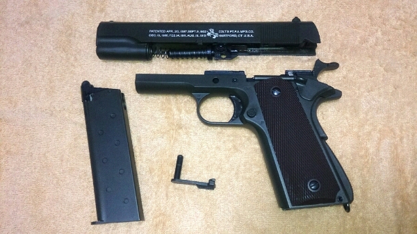 新品同様 TERCEL 1911 ガバメント ターセル フルメタル マルイ 