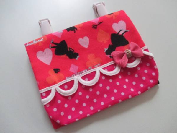 ハンドメイド 移動ポケット かわいいアリス 水玉 リボン 子ども用 売買されたオークション情報 Yahooの商品情報をアーカイブ公開 オークファン Aucfan Com