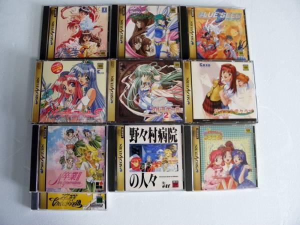 セガ サターン 年齢制限ソフト9本+1本(シミュレーション)｜売買された