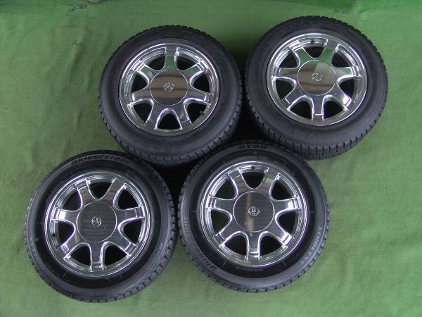 アリスト純正クロームメッキ7.5J205/60R16 8.5J225/55R16希少4本 