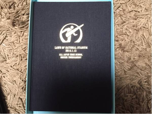 国立 高校サッカー2014年記念 芝生