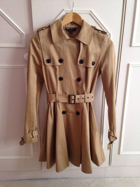 UK直輸入topshopキャメルドレストレンチ！メゾンドリーファー