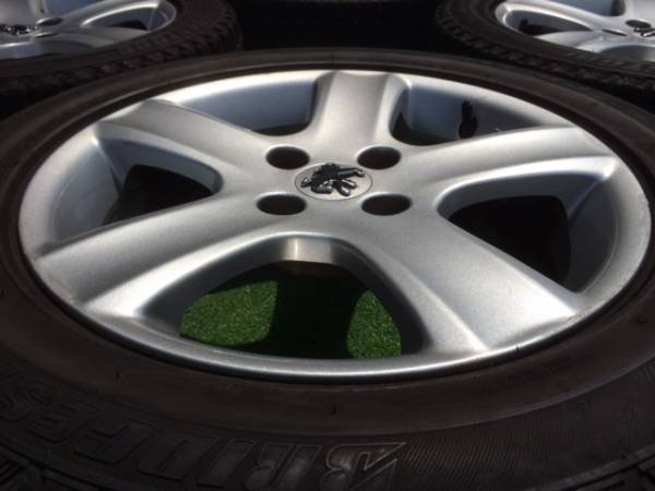 C6400S】プジョー純正 307SW 6.5J+31 ☆即決☆ 205/55R16