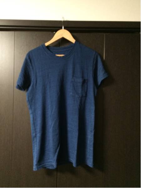 KAPITAL キャピタル インディゴ染めビンテージ加工シャツ 美品