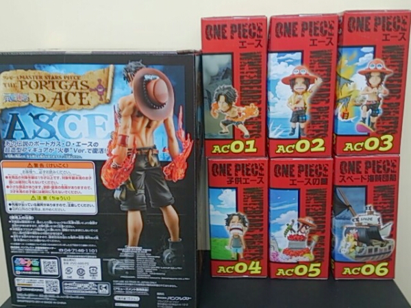 コレクタブル ヒストリーオブエース 全6種セット&MSPフィギュア