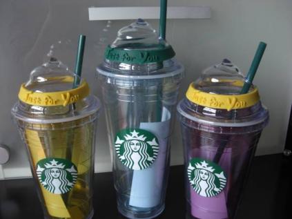 2015★スターバックス★コールドカップタンブラー★花火★スタバ