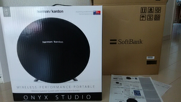 Softbank AQUOS CRYSTAL 305SH harman kardan スピーカー 未開封