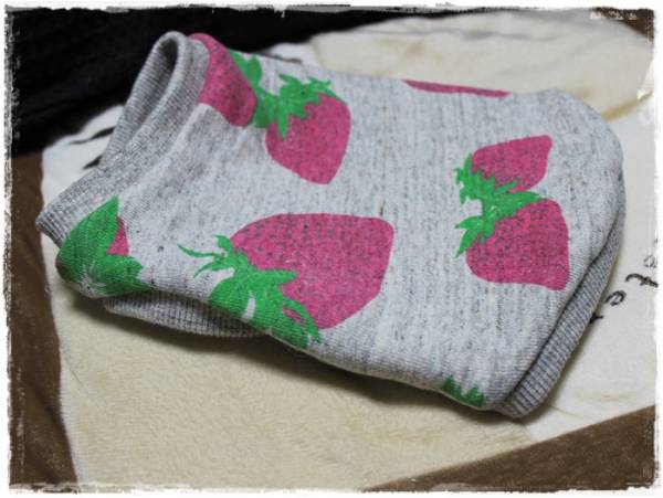 オーダー★大きないちごタンク★レッド_1