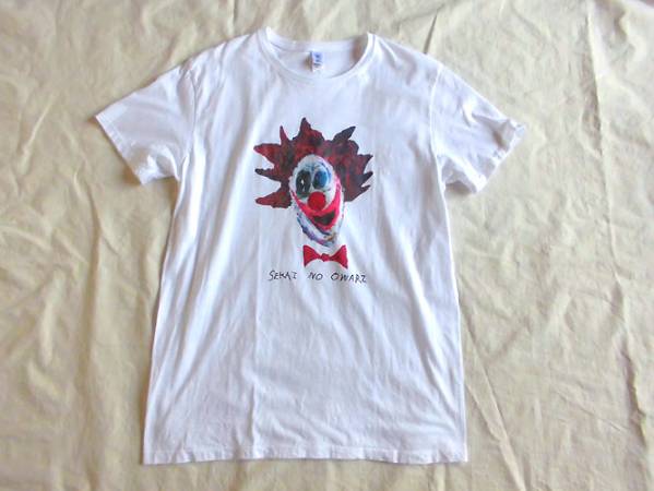 SEKAI NO OWARI DJLOVE 直筆サイン入りTシャツ L/SEKAI NO OWARIセカオワ☆Tシャツ DJ LOVE【グッズtourピエロ(T