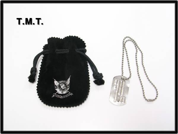 5th ANNIVERSARY【TMT DOG TAG ドッグタグネックレス シルバー】(男性 