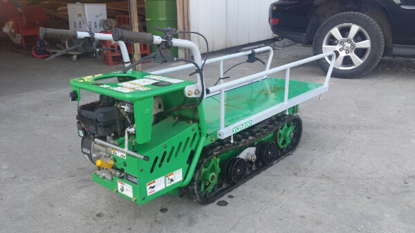 アテックス クローラ型運搬車 XGM200B//畝間にも 美品 中古(運搬車 