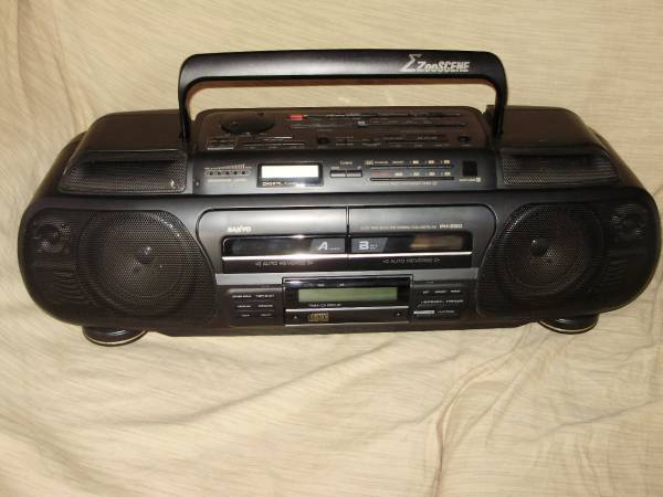 SANYO PH-Z60 CDステレオW カセットレコーダー 中古品(一般)｜売買され